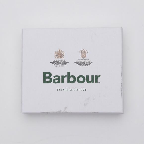 Barbour Men Colwell Small Leather Billfold Wallet Brown - Picture 4 of 5